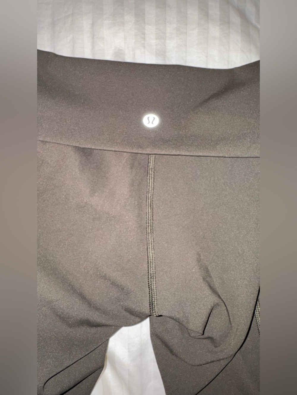 Lululemon Wunder Under High-Rise Crop 23" *Updated Scallop FullOn Luxtreme OLIVE - Picture 3 of 10